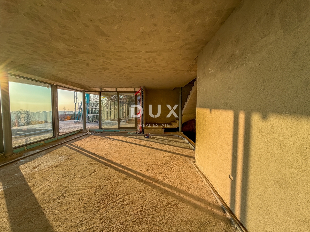 ISTRIA, KRASICA - moderna villa indipendente con piscina con vista panoramica e garage