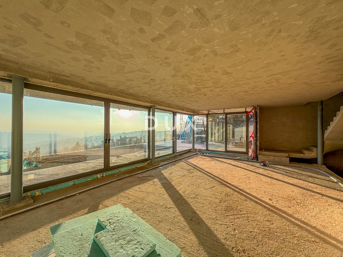 ISTRIA, KRASICA - moderna villa indipendente con piscina con vista panoramica e garage