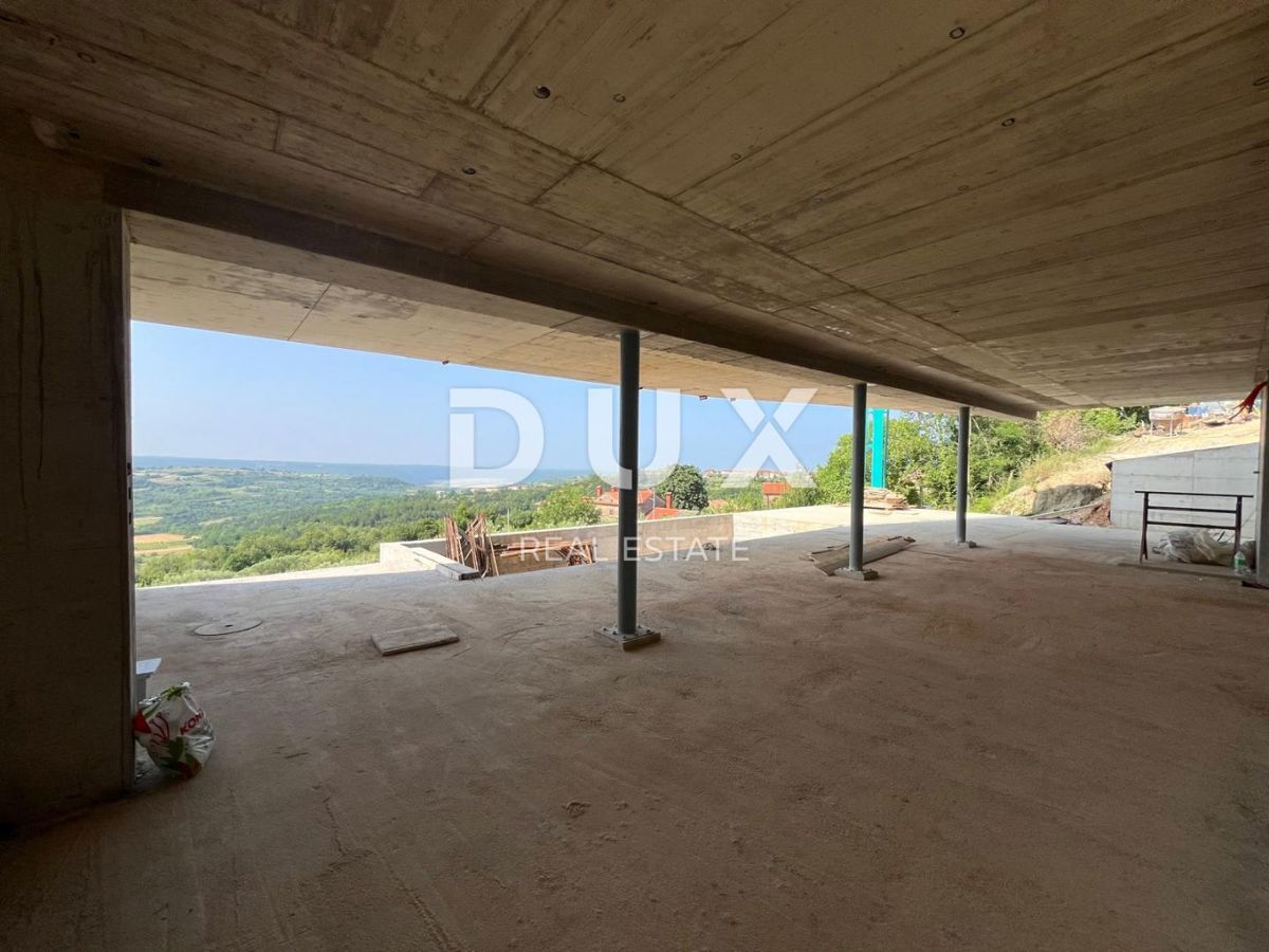 ISTRIA, KRASICA - moderna villa indipendente con piscina con vista panoramica e garage