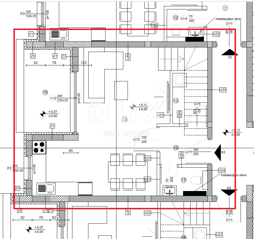 ŠIBENIK, VODICE - Appartamento duplex S3 in posizione tranquilla