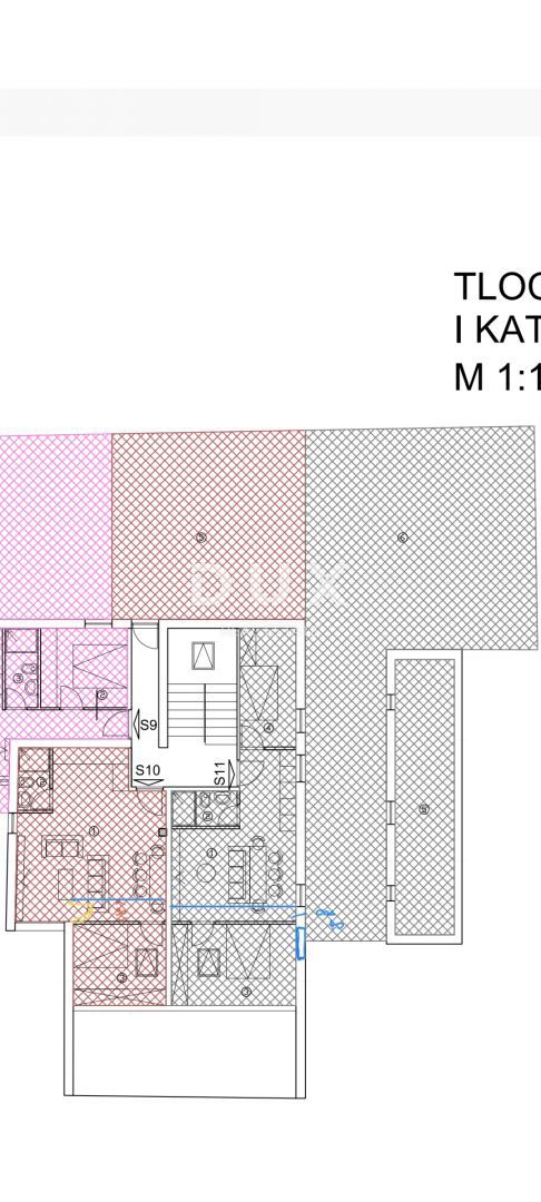CRIKVENICA - Appartamento di 55,22 m2, a 450 m dal mare