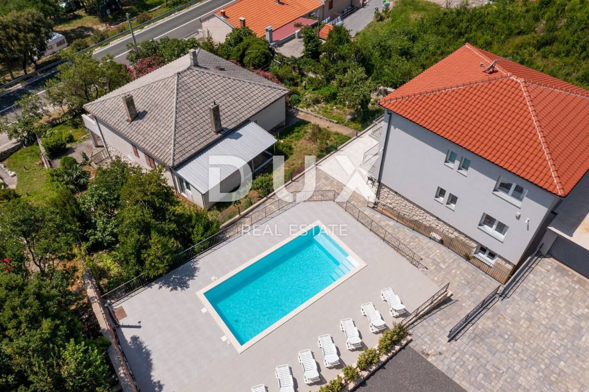 NOVI VINODOLSKI (dintorni) - villa a 50m dal mare con piscina e garage