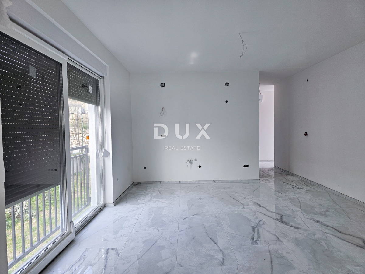 ISOLA DI RAB, BANJOL - Appartamento al piano terra di un nuovo edificio con giardino 