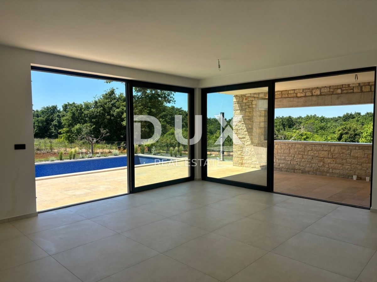 ISTRIA, SVETVINČENAT - Moderna casa rustica a un piano con piscina! Programma SMART!