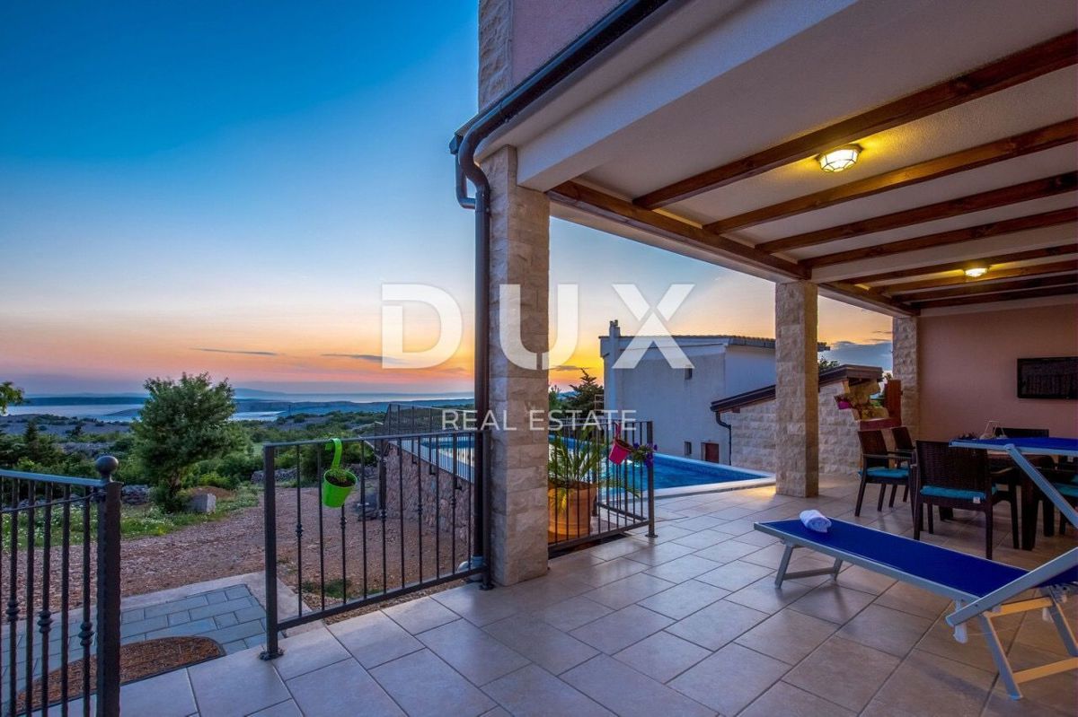 JABLANAC - casa 260m2 con piscina e vista mare