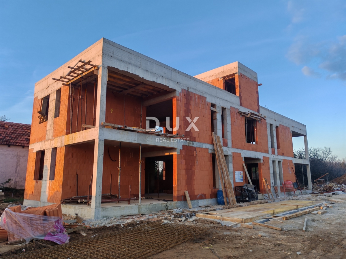 ZADAR, PRIVLAKA - Moderno appartamento con giardino! Nuova costruzione! S1