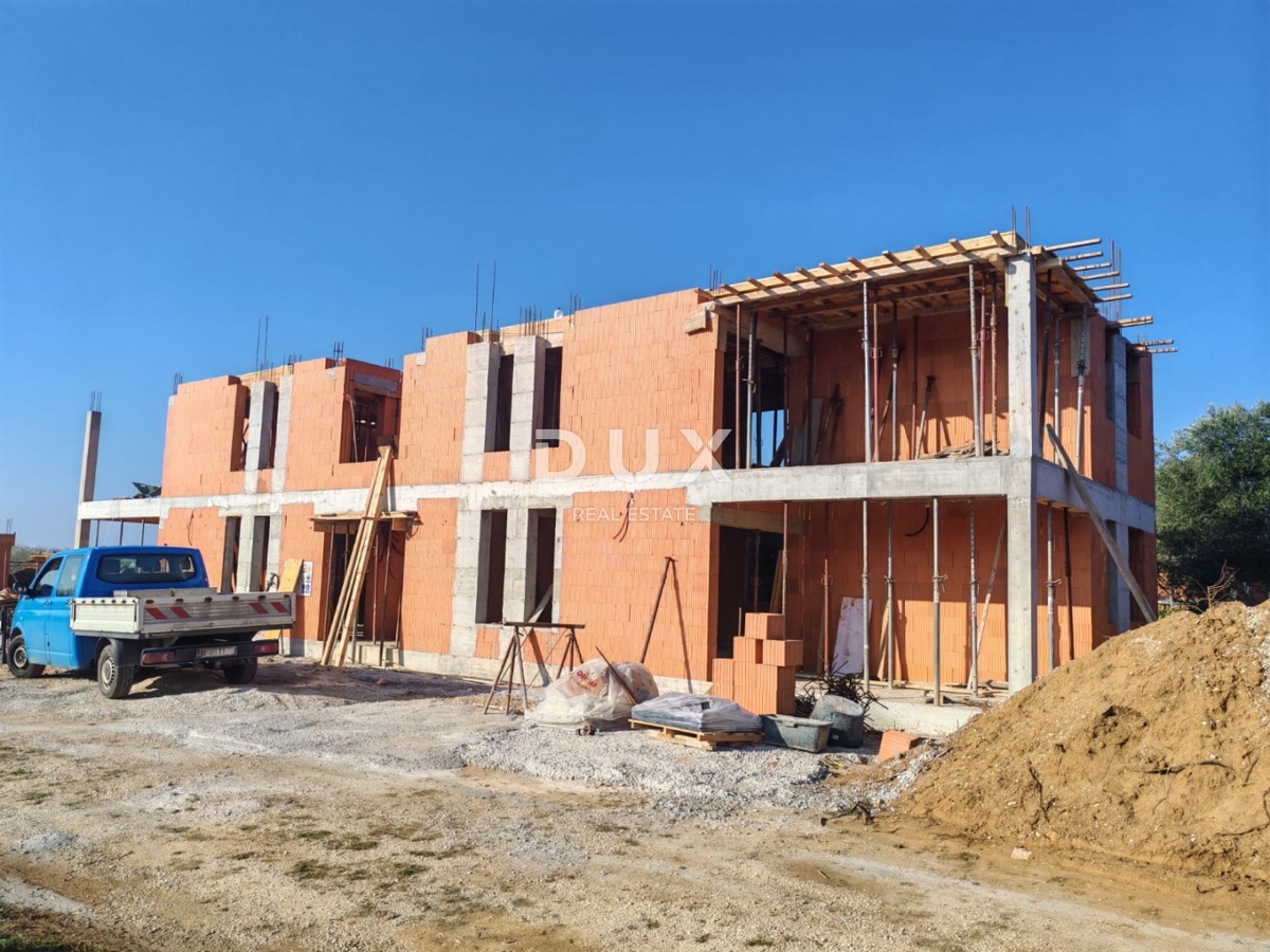 ZADAR, PRIVLAKA - Moderno appartamento con giardino! Nuova costruzione! S1