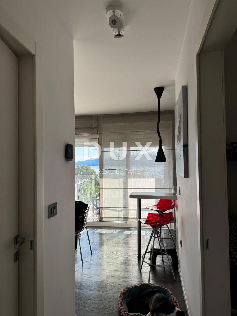 MARČELJEVA DRAGA - appartamento 95m2, DB+3S, 1° piano con vista panoramica sul mare 