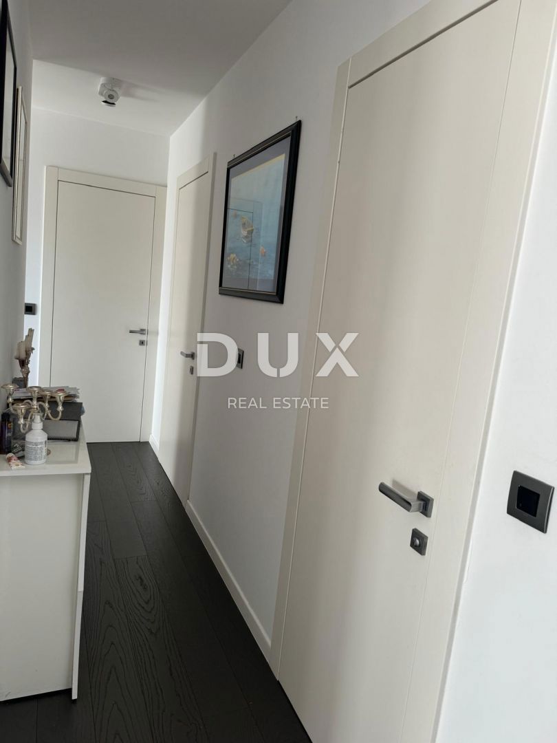 MARČELJEVA DRAGA - appartamento 95m2, DB+3S, 1° piano con vista panoramica sul mare 