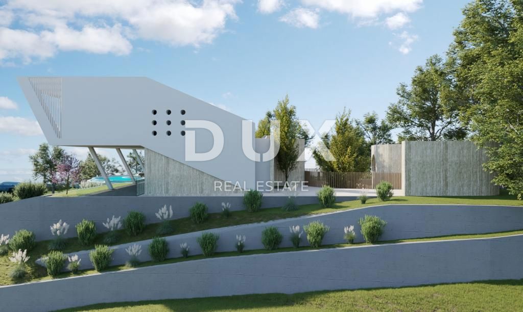 RIJEKA, KOSTRENA - opportunità - terreno ideale per una casa familiare vicino alla spiaggia di Kostrena, tranquillo, vista, vicino alla città di Rijeka