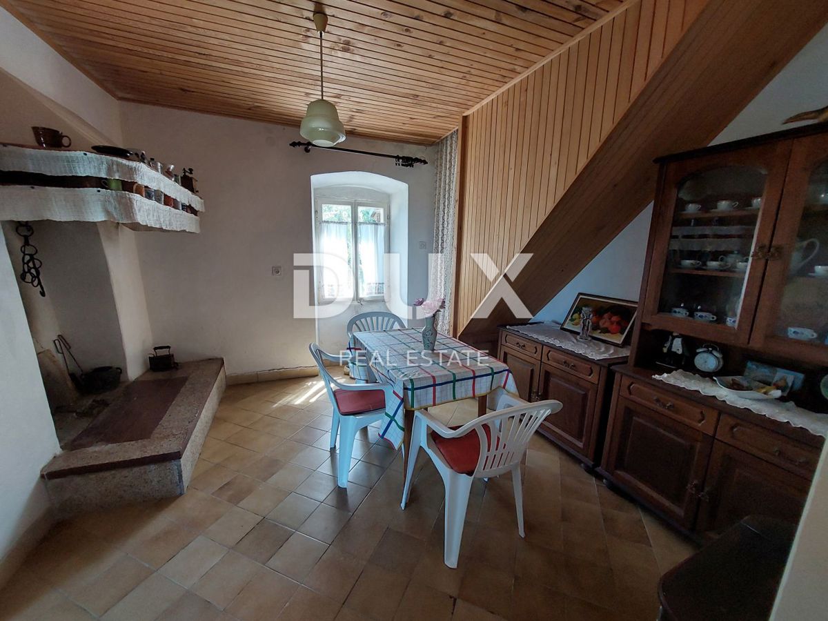 ISTRIA, RABAC (DINORDI) - Casa in pietra con vista mare