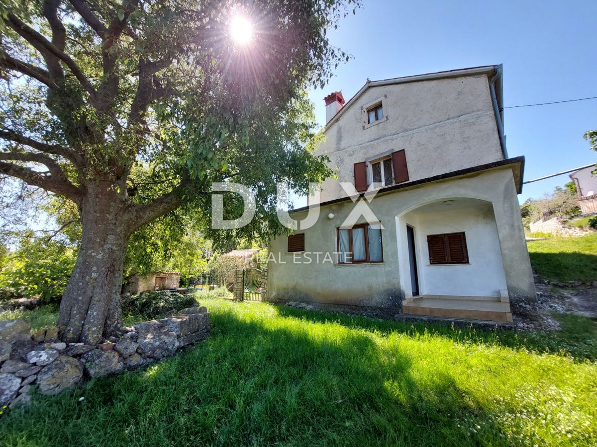 ISTRIA, RABAC (DINORDI) - Casa in pietra con vista mare