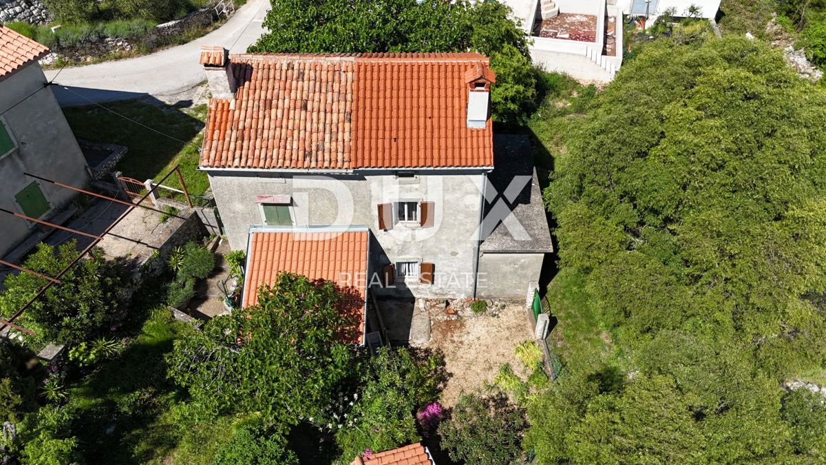 ISTRIA, RABAC (DINORDI) - Casa in pietra con vista mare