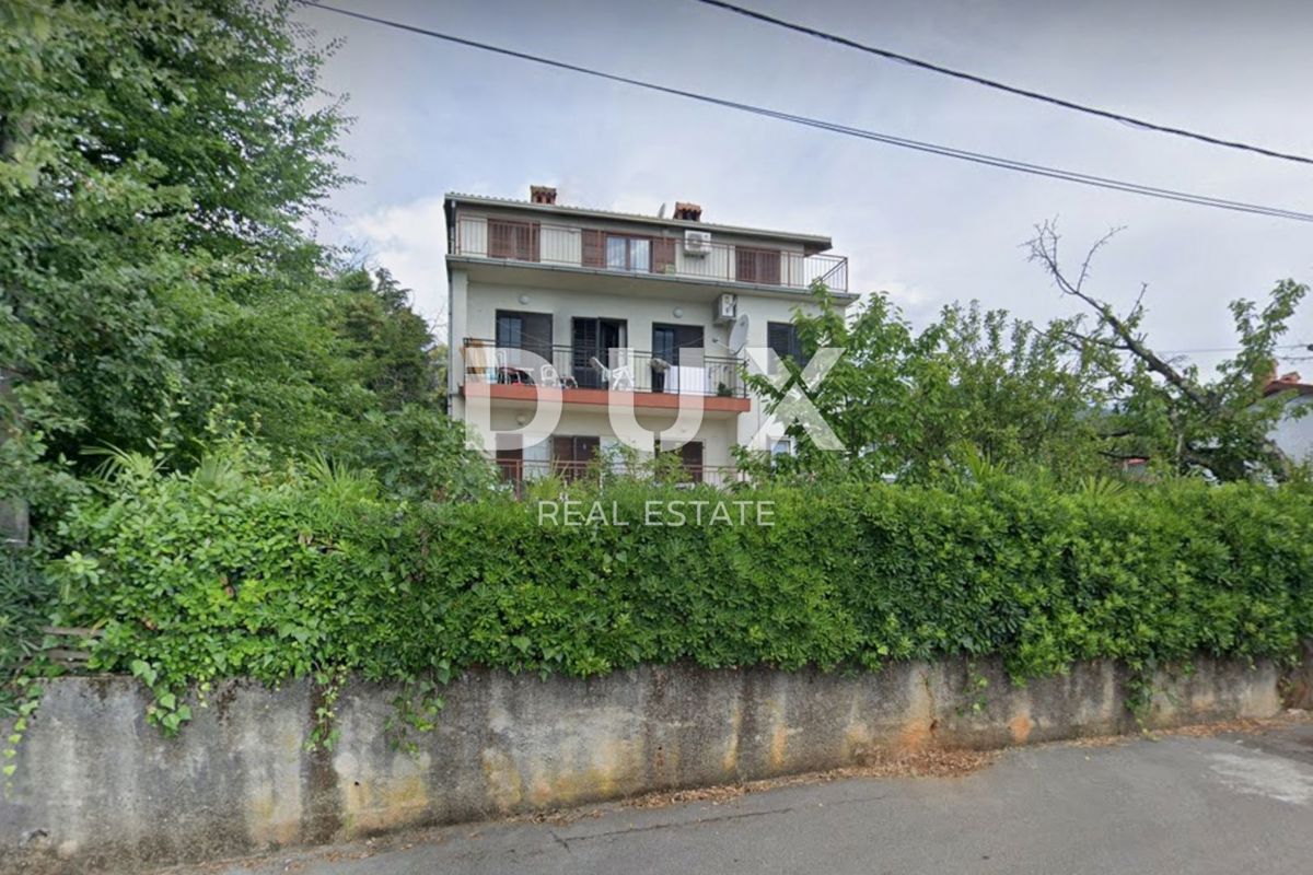 OPATIJA, IKA - 2 appartamenti 143m2 (80m2 + 63m2) piano terra e 2° piano con vista mare + superficie 250m2