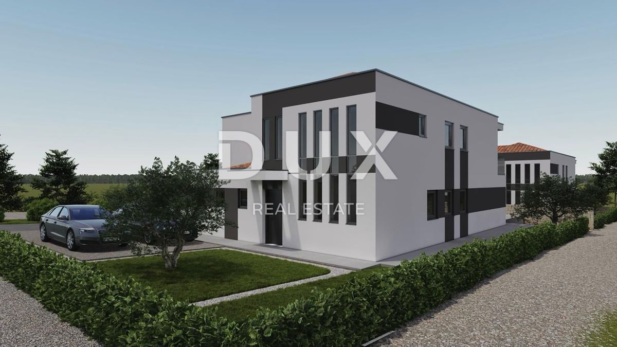 ISTRIA, VIŠNJAN - Terreno edificabile con richiesta presentata per la costruzione di due ville moderne indipendenti