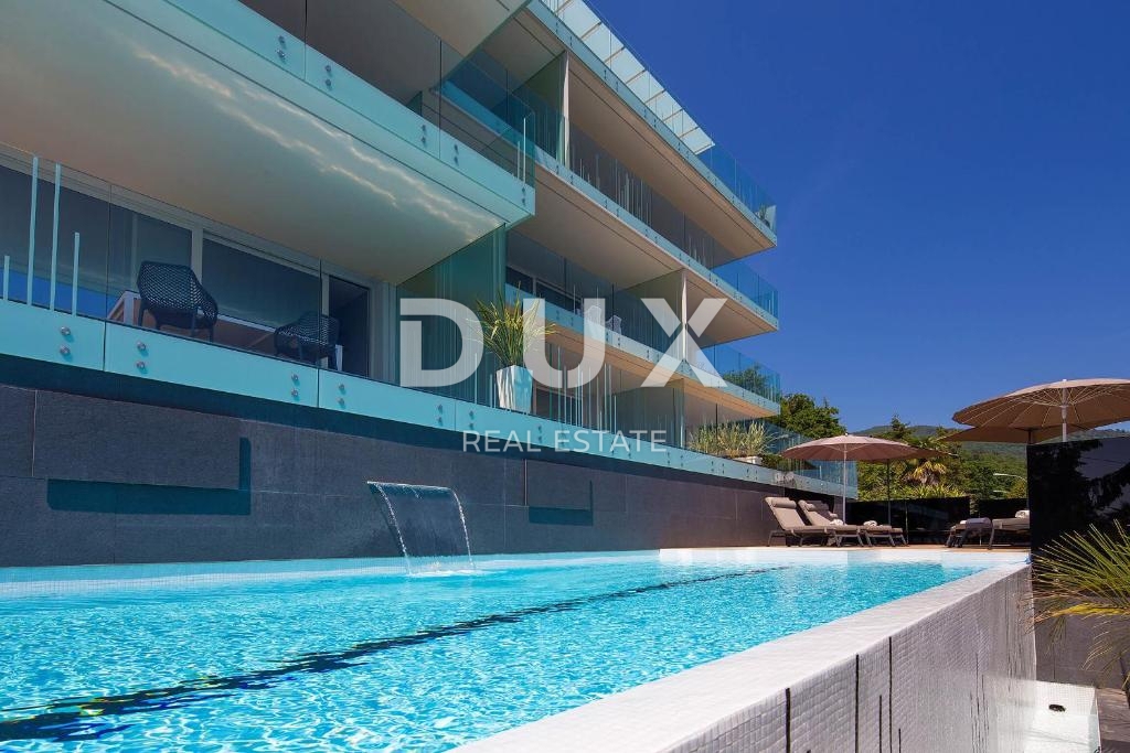 OPATIJA, CENTRO - lussuoso appartamento in un nuovo edificio con piscina, vista, vicino al mare e Opatija