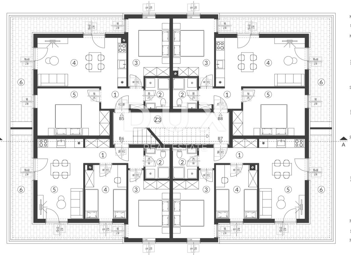 Appartamento Šikići, Pula, 53,46m2
