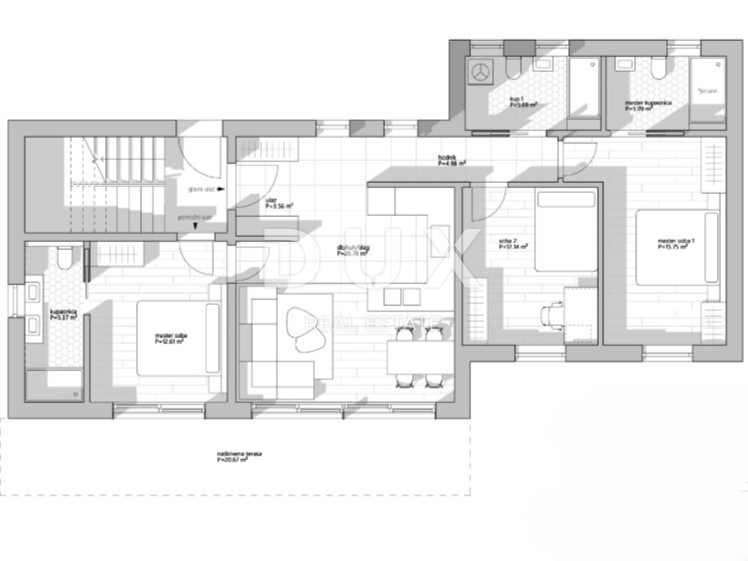 Appartamento Ika, Opatija - Okolica, 102m2