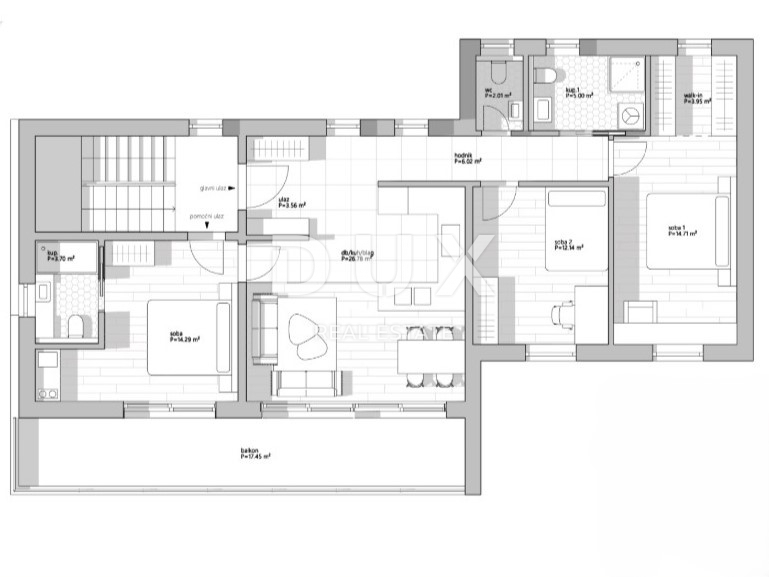 Appartamento Ika, Opatija - Okolica, 97m2