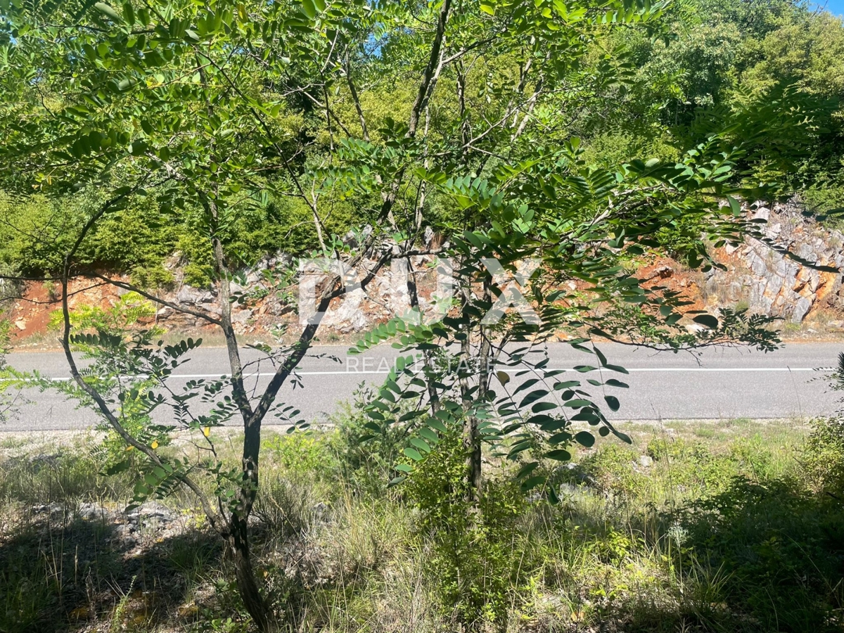 ISOLA DI KRK, SUŽAN – Terreno agricolo di 2.841 m² con accesso, vicino al mare e zona edificabile!!