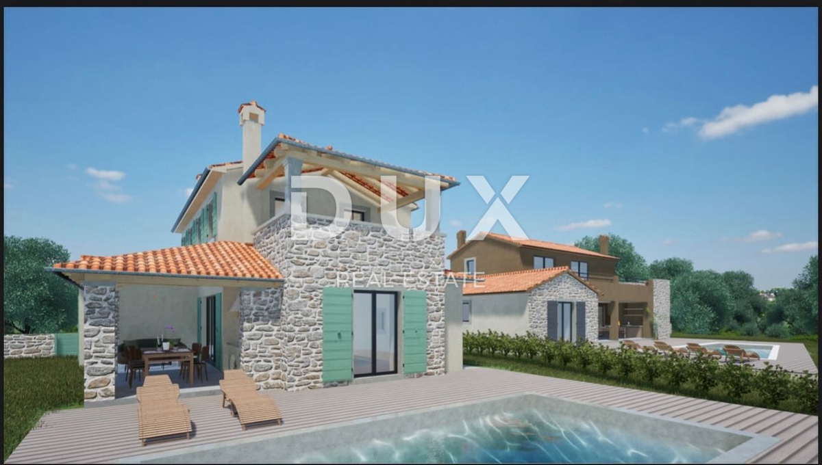 ISTRIA, VERTENIGLA - Casa di alta qualità con piscina in costruzione