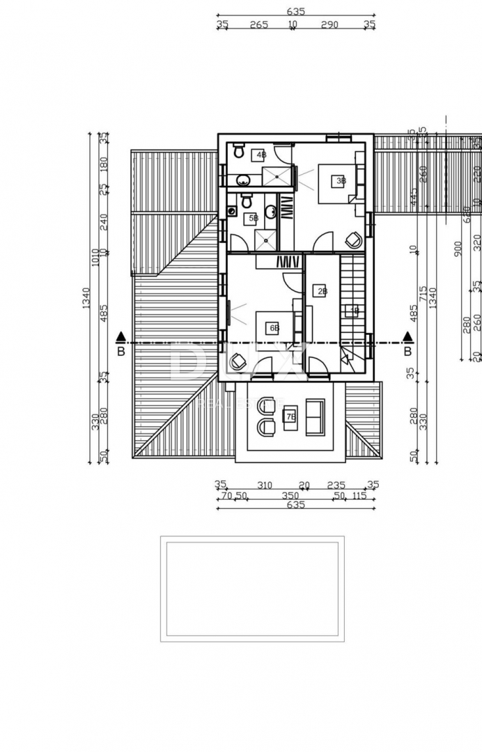 ISTRIA, VERTENIGLA - Casa di alta qualità con piscina in costruzione