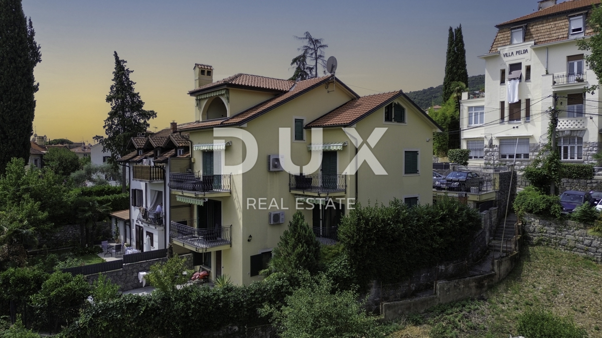 ABBAZIA, CENTRO - Bellissima casa moderna con ingresso privato, giardino di qualità e vista mare