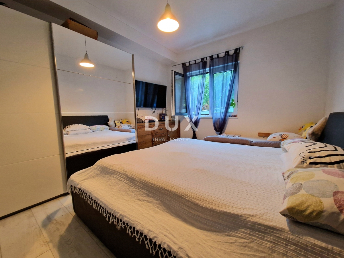 KASTAV, REŠETARI - appartamento con giardino e vista panoramica