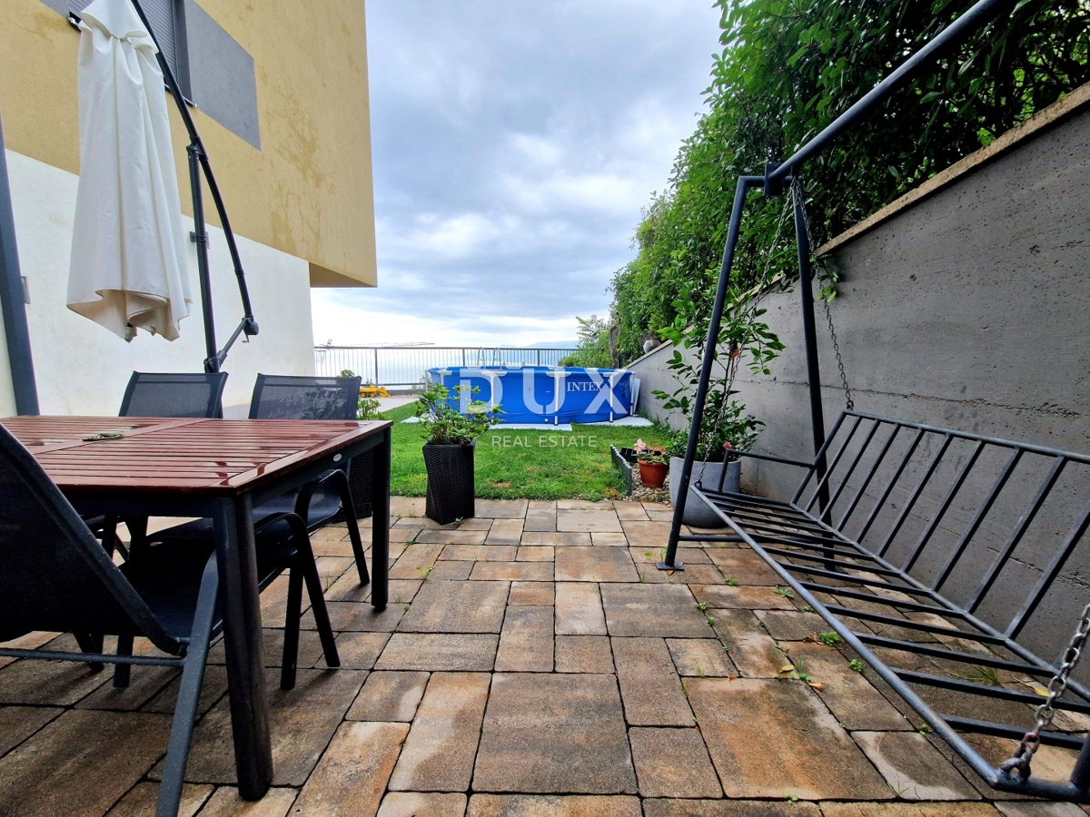 KASTAV, REŠETARI - appartamento con giardino e vista panoramica