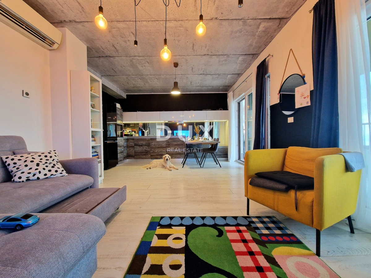 KASTAV, REŠETARI - appartamento con giardino e vista panoramica