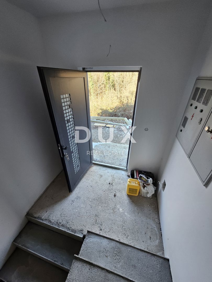 MATULJI, JUŠIĆI, JURDANI- appartamento 2° piano 83,43 m2 in un nuovo edificio DB+2S con giardino 