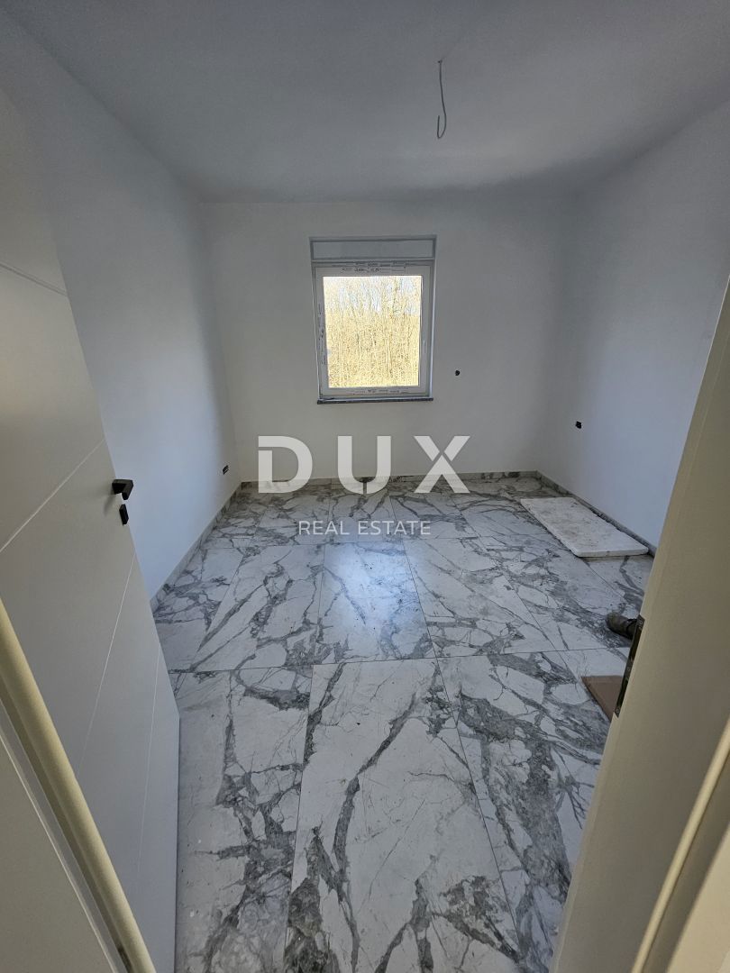 MATULJI, JUŠIĆI, JURDANI- appartamento 2° piano 83,43 m2 in un nuovo edificio DB+2S con giardino 