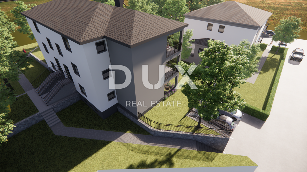 MATULJI, JUŠIĆI, JURDANI- appartamento 2° piano 83,43 m2 in un nuovo edificio DB+2S con giardino 