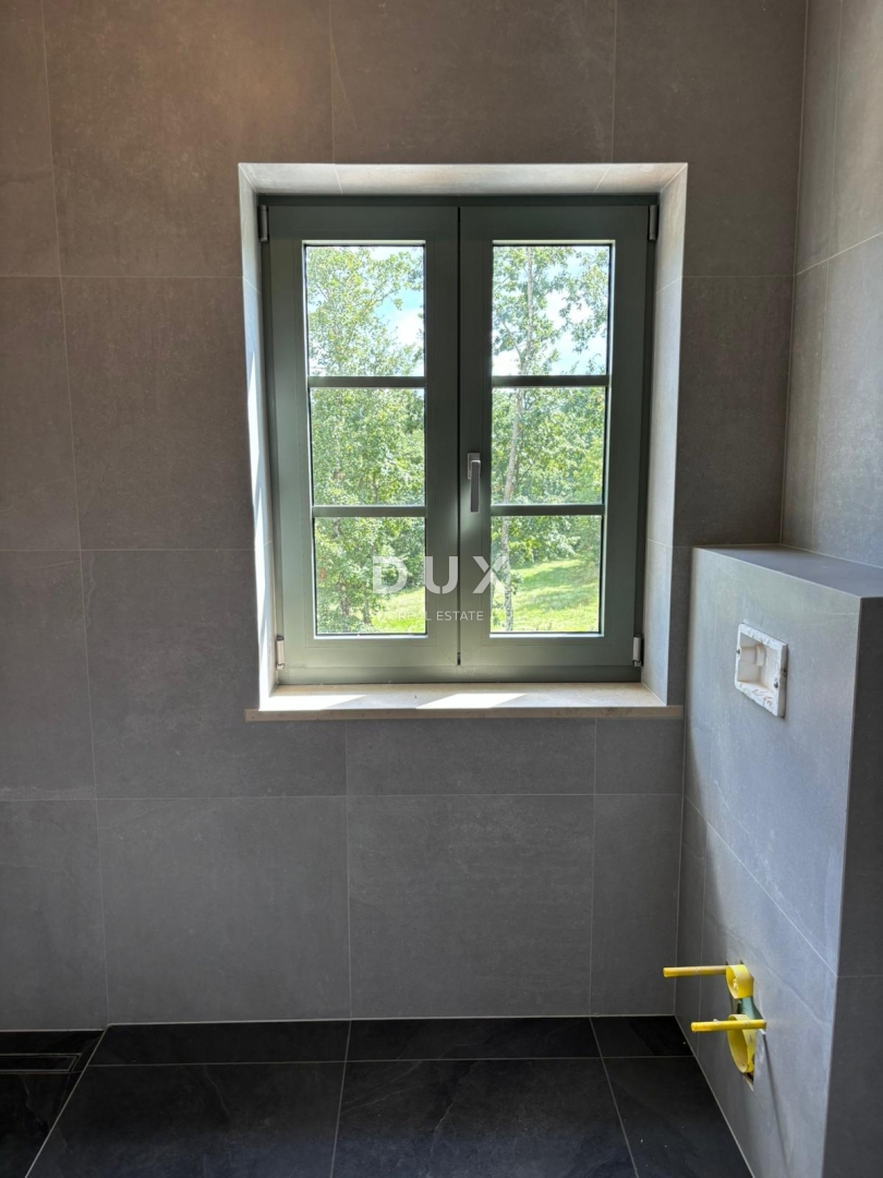 ISTRIA, PAZIN - Magica villa mediterranea con vista sulla natura - nuova costruzione! Stile unico!