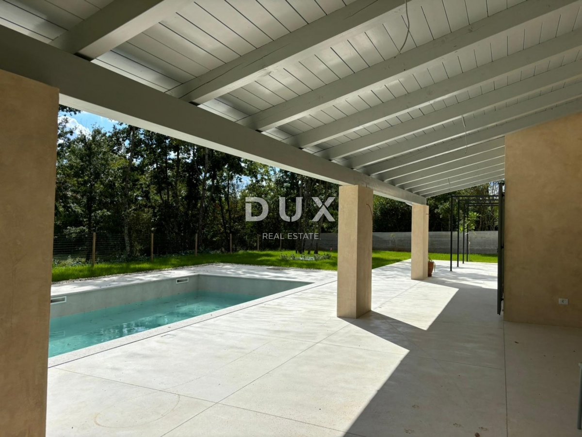 ISTRIA, PAZIN - Magica villa mediterranea con vista sulla natura - nuova costruzione! Stile unico!