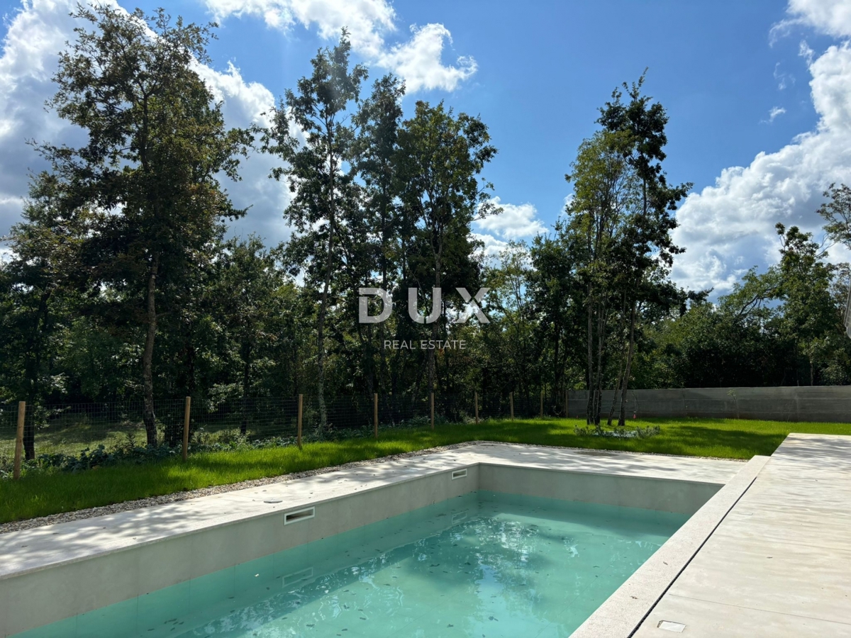 ISTRIA, PAZIN - Magica villa mediterranea con vista sulla natura - nuova costruzione! Stile unico!