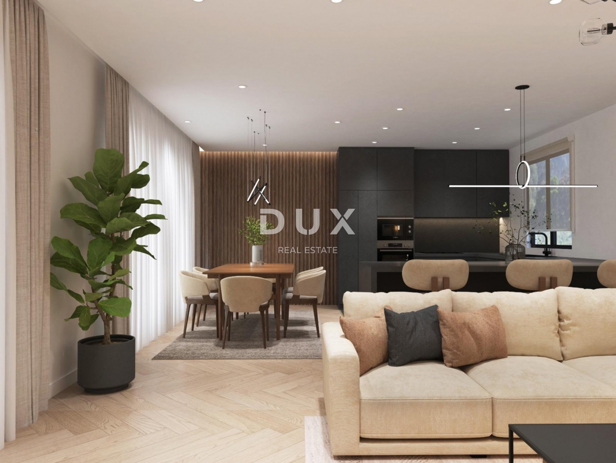 ISTRIA, PREMANTURA – Attico 1BR+LR con ingresso privato e spaziosa terrazza con vista sul mare, vicino alle spiagge e a Kamenjak