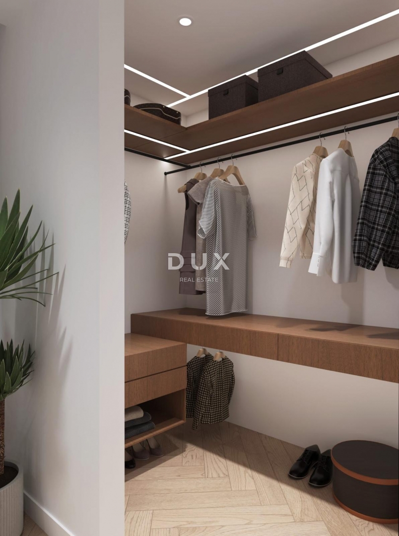 ISTRIA, PREMANTURA – Attico 1BR+LR con ingresso privato e spaziosa terrazza con vista sul mare, vicino alle spiagge e a Kamenjak