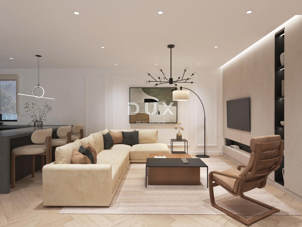 ISTRIA, PREMANTURA – Attico 1BR+LR con ingresso privato e spaziosa terrazza con vista sul mare, vicino alle spiagge e a Kamenjak