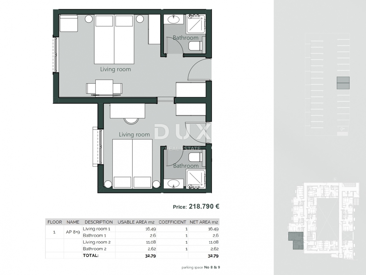 CRIKVENICA - Appartamenti di lusso in un prestigioso complesso alberghiero
