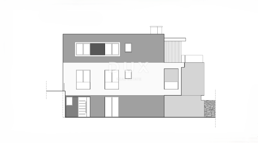 ABBAZIA, LOVRAN – residenza di lusso con piscina privata e vista panoramica sul mare