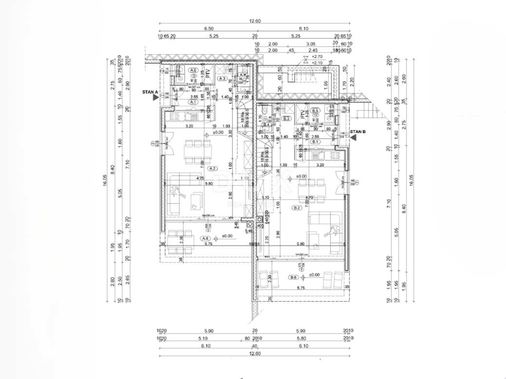 ABBAZIA, LOVRAN – residenza di lusso con piscina privata e vista panoramica sul mare