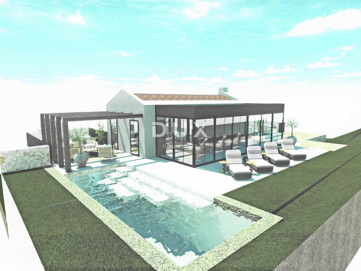 ISTRIA, CEROVLJE - Casa indipendente con vista panoramica