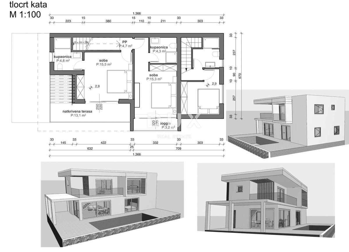 DUGI OTOK, ŽMAN - villa di lusso con piscina e appartamento separato