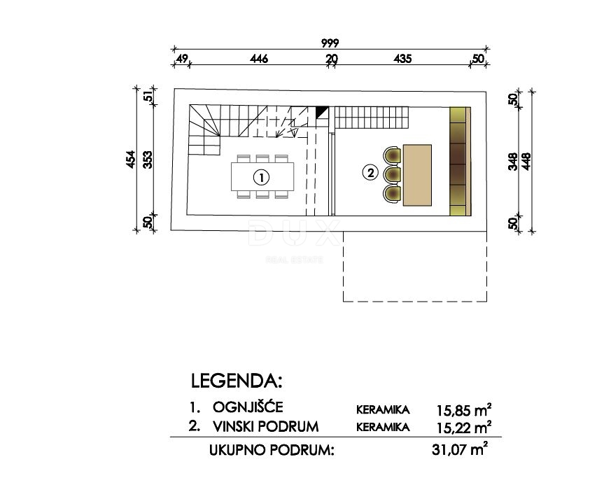 ISTRIA, MOMJAN – ELEGANTI CASE IN PIETRA CON PROGETTO