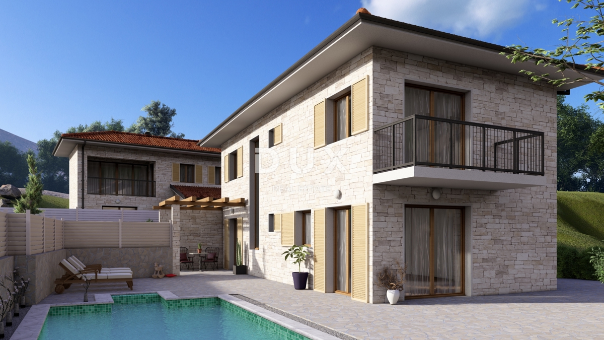 ISTRIA, MOMJAN – ELEGANTI CASE IN PIETRA CON PROGETTO