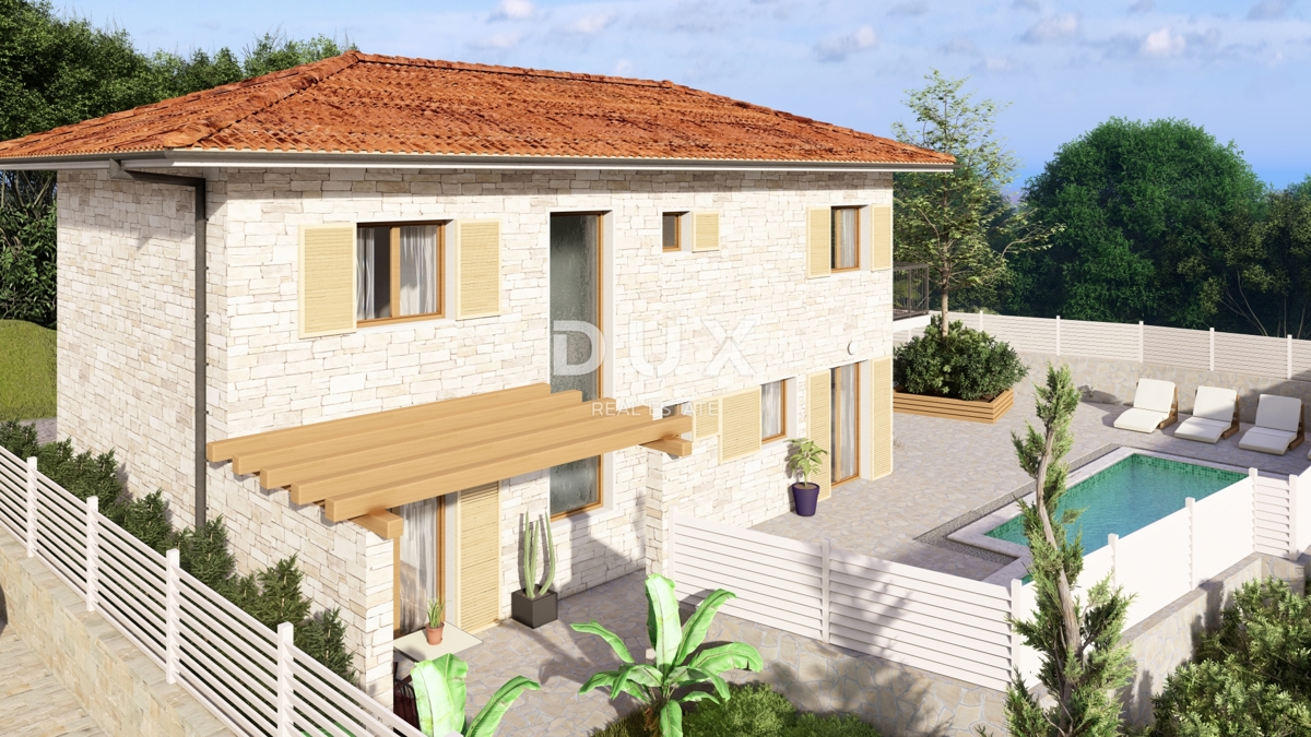 ISTRIA, MOMJAN – ELEGANTI CASE IN PIETRA CON PROGETTO