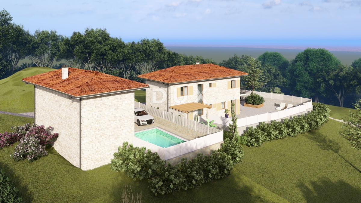 ISTRIA, MOMJAN – ELEGANTI CASE IN PIETRA CON PROGETTO