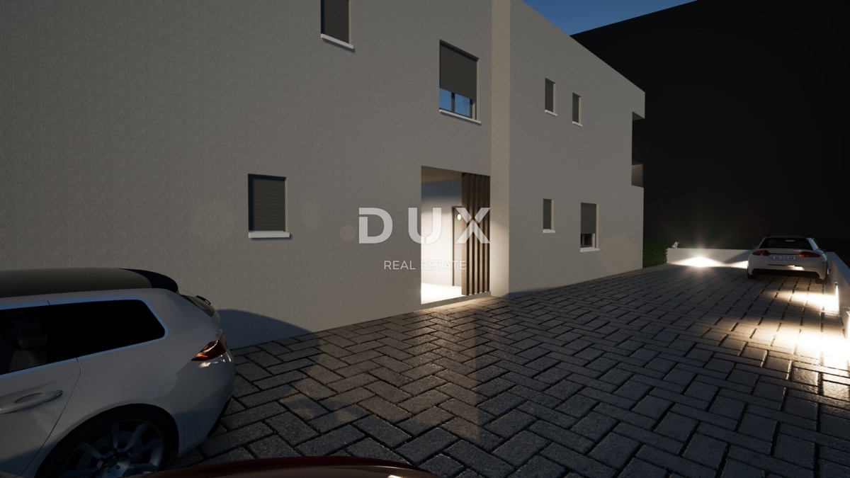 ŠIBENIK, SRIMA – Appartamento al piano terra di un nuovo edificio in una posizione attraente