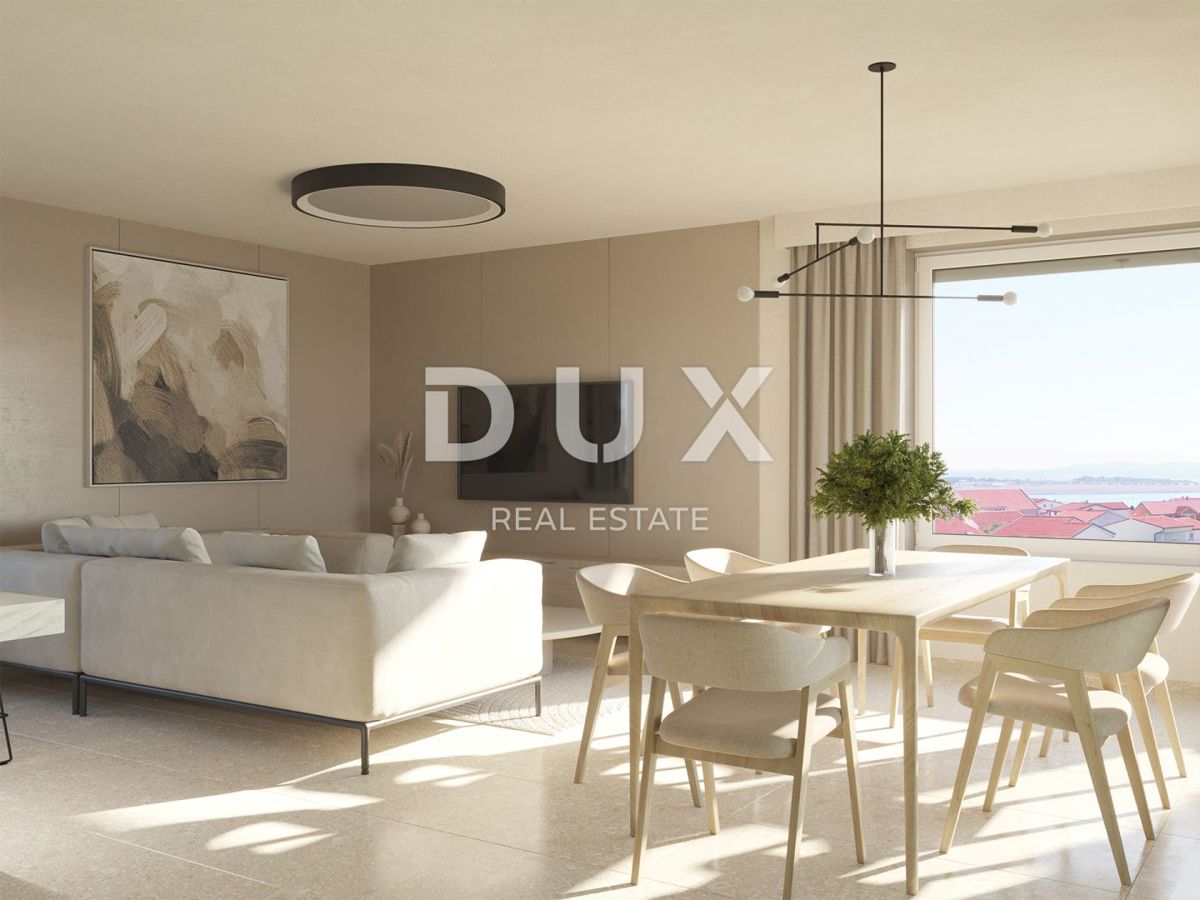 ISOLA DI PAG, POVLJANA – Appartamento con due camere da letto e ampia terrazza in un edificio modernamente attrezzato